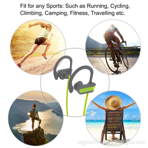 earphones bluetooth wireless made in china headsets sport bluetooth Headphones IPX 4 Waterproof earbuds